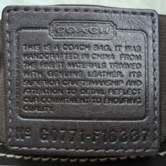 Coach Patchwork Leather Shoulder Bag*see Callouts - Picture 11 of 14